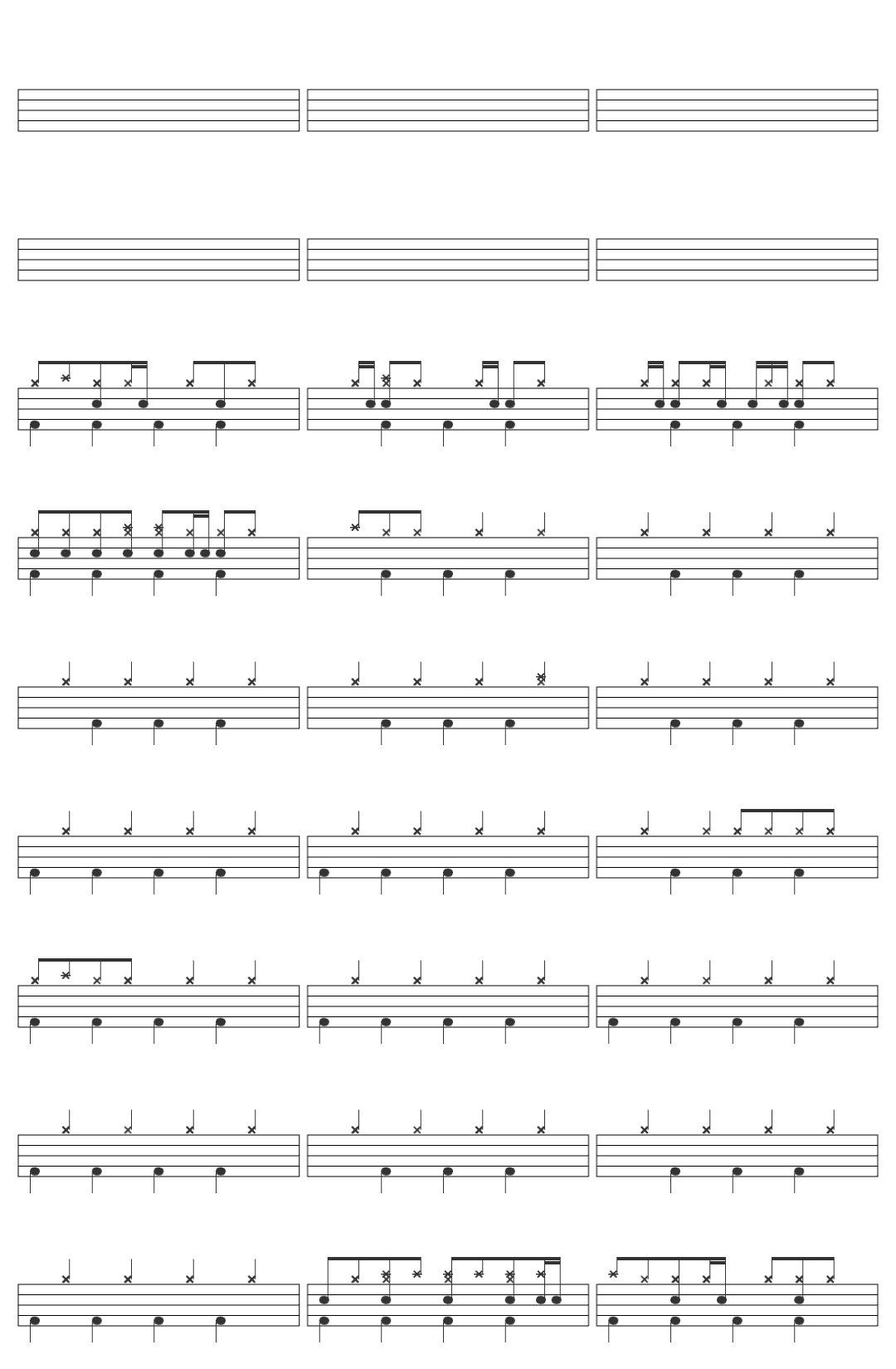 Yoko Takahashi 「残酷な天使のテーゼ」MUSIC VIDEO（HDver.）/Zankoku na Tenshi no Te ze“The Cruel Angel's Thesis” drum sheet