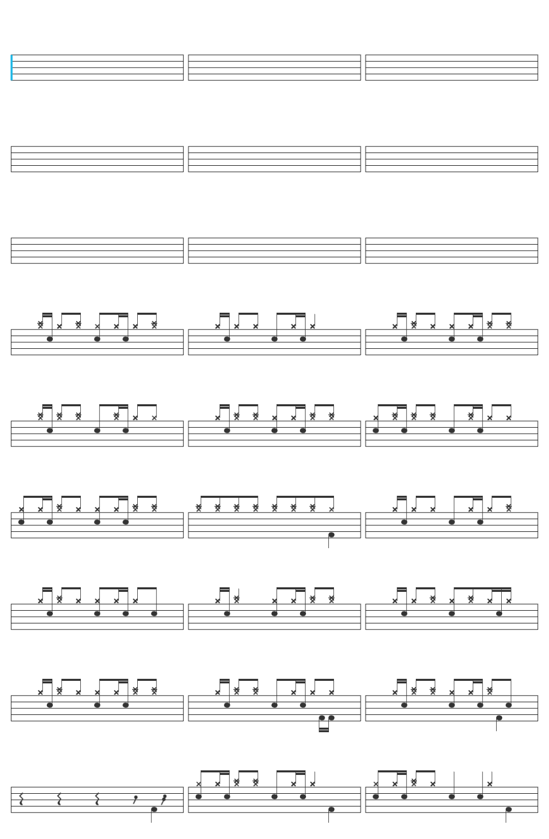 Jamie T If You Got The Money drum sheet
