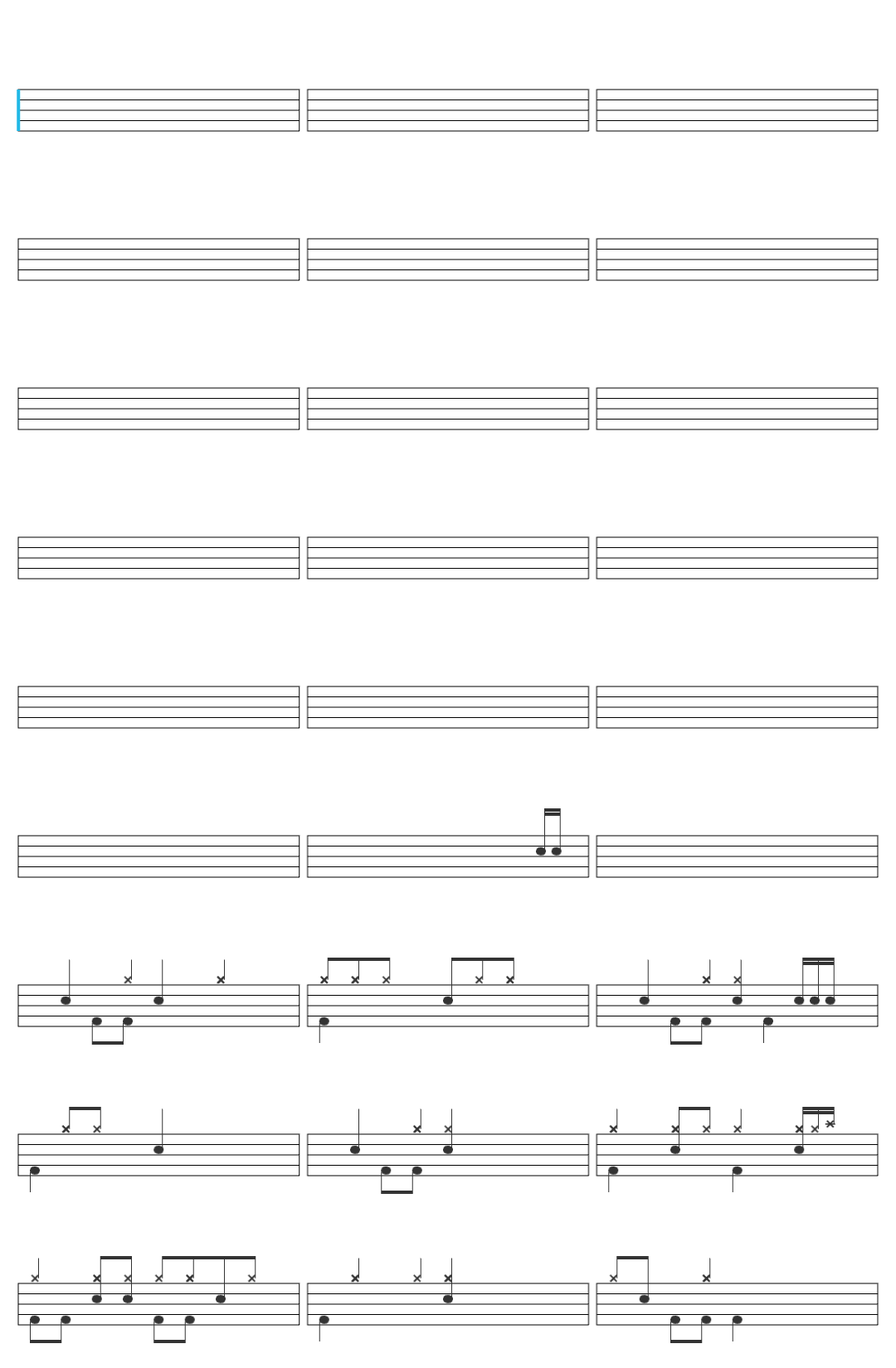 MAX Love Me Less feat. Quinn XCII drum sheet