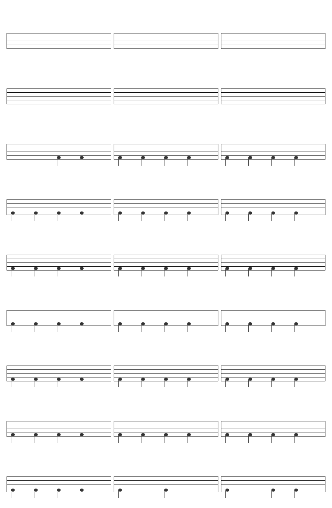 P!nk Irrelevant drum sheet