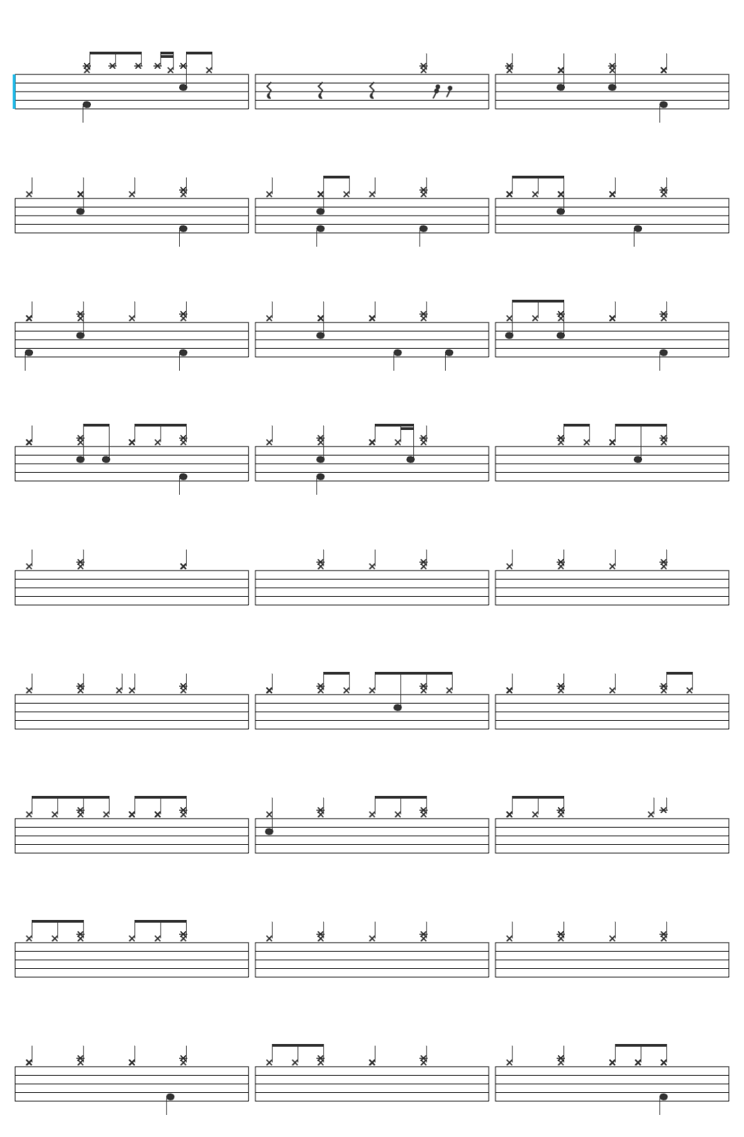 Live Lounge Allstars Times Like These BBC Radio 1 Stay Home Live Lounge drum sheet