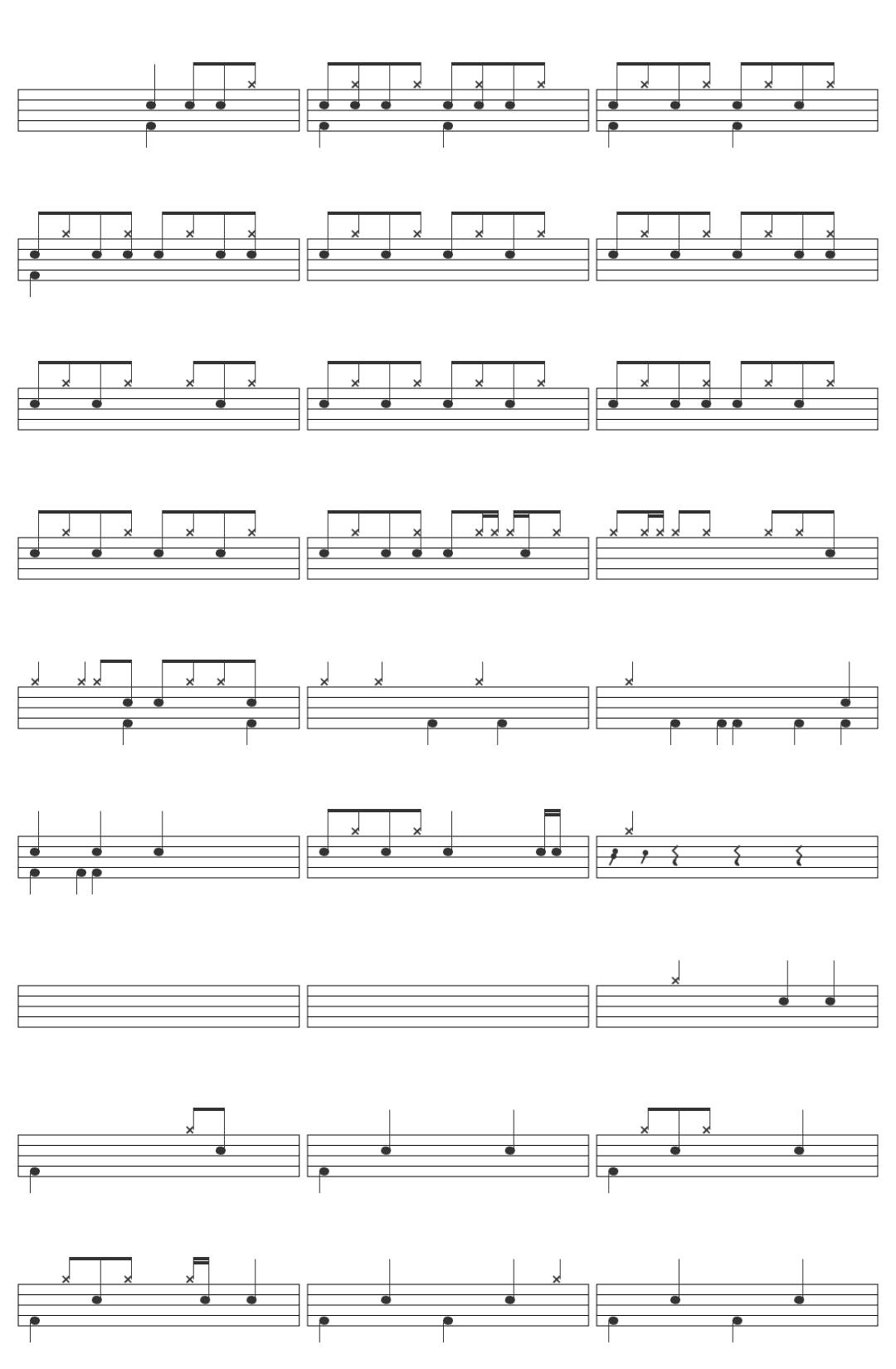 rpadriver Best Beatboxer In The World drum sheet