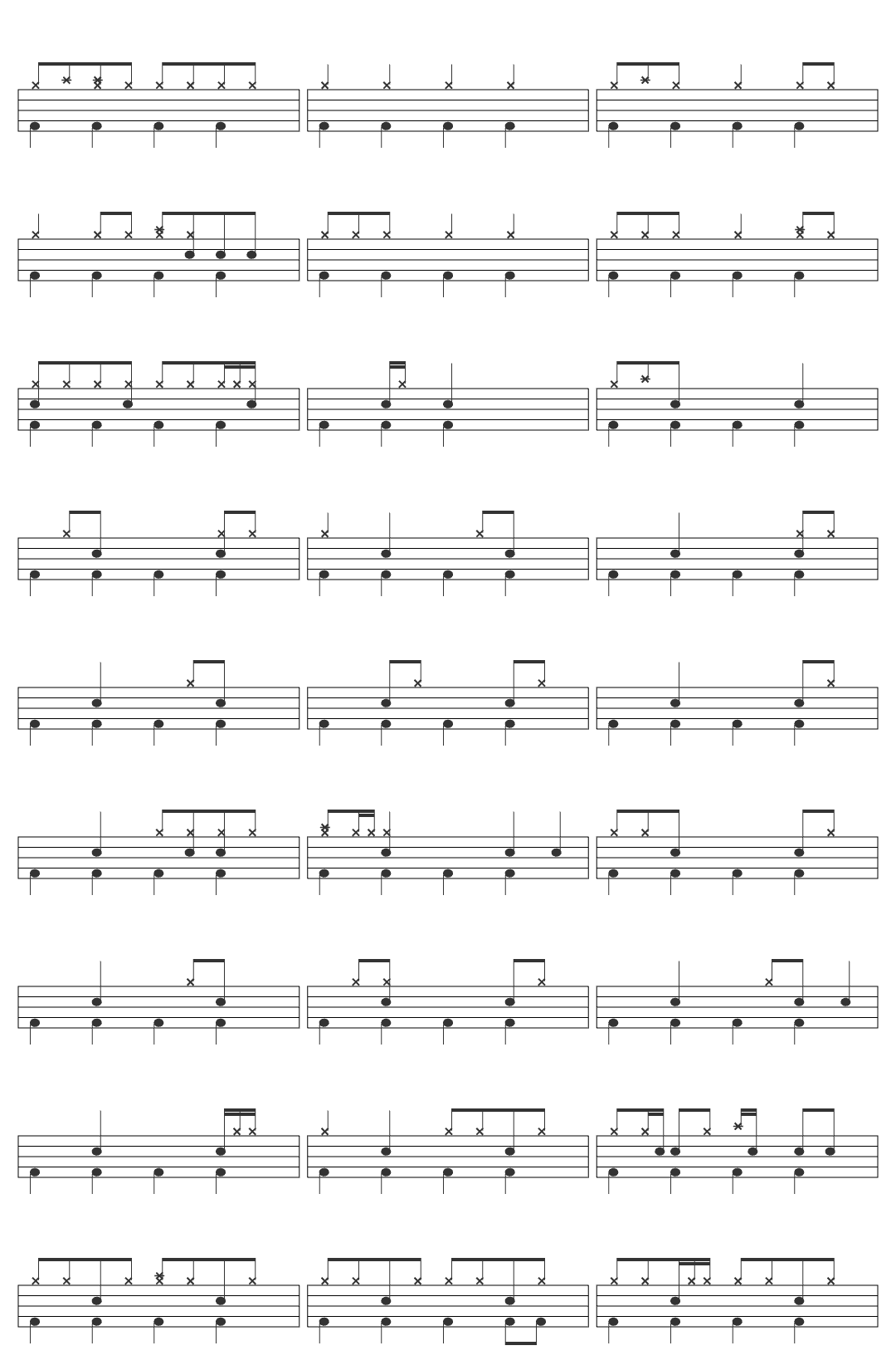 De Dijk Ik Kan Het Niet Alleen drum sheet