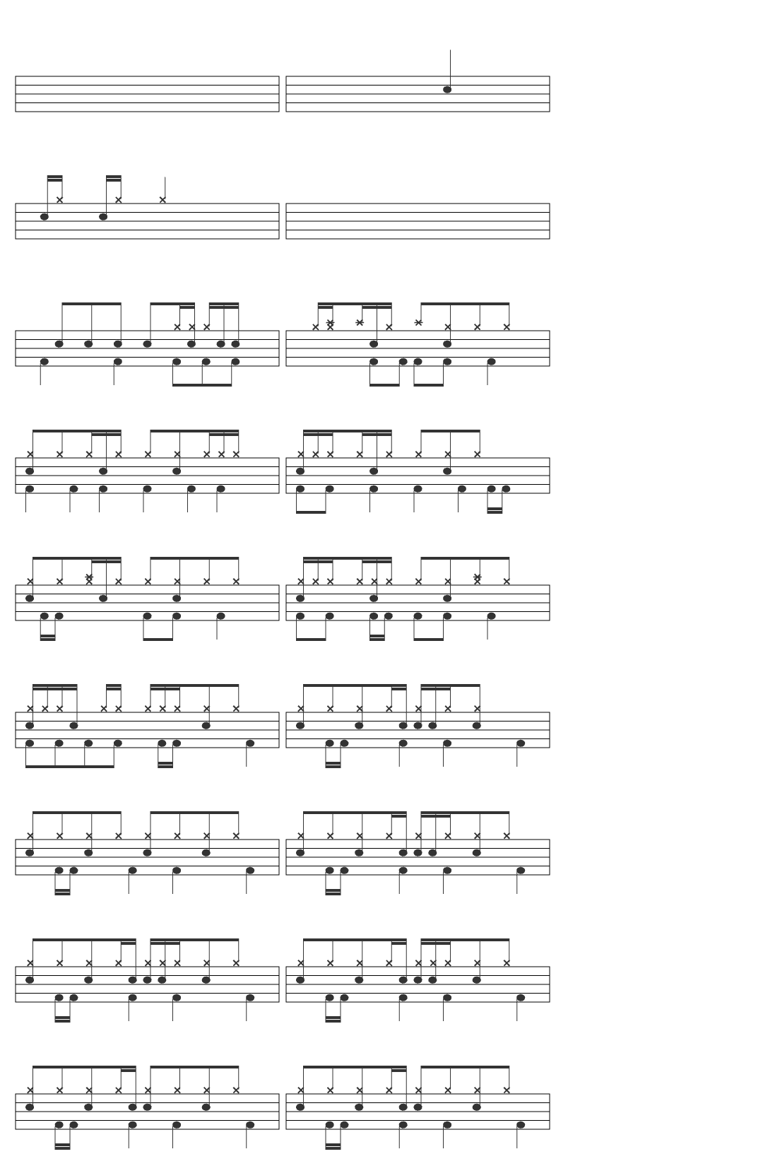 GMS Live Kidz We Are Church Builders drum sheet