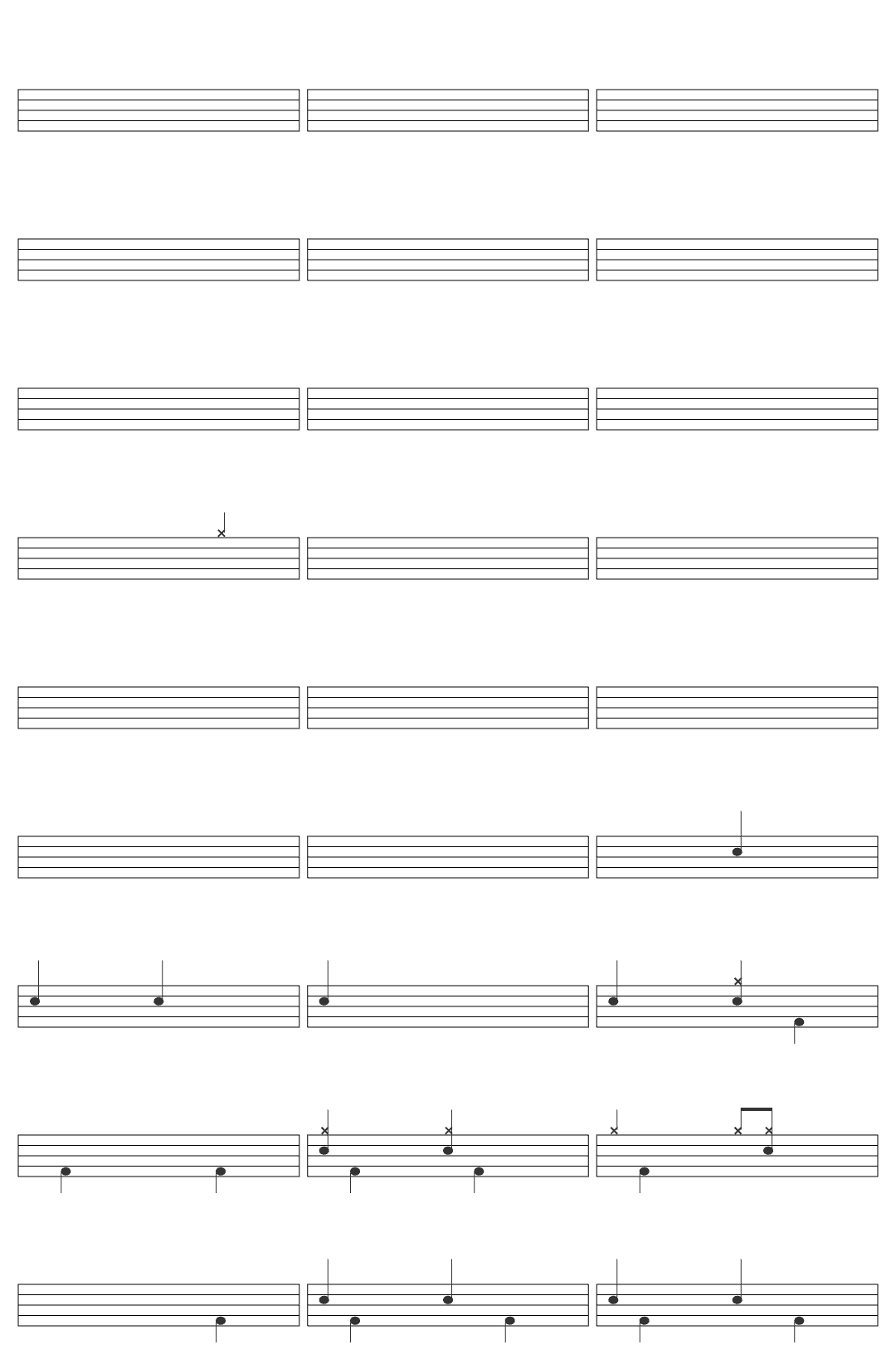 Mỹ Tâm Vi Em Qua Yeu Anh (Crazy Love) drum sheet