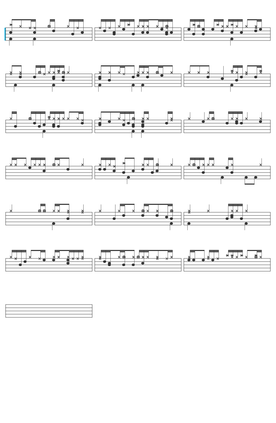 Toby Fox 03. And Now For Today’s Sponsors…! (DELTARUNE Chapter 3+4 Soundtrack) - Toby Fox drum sheet