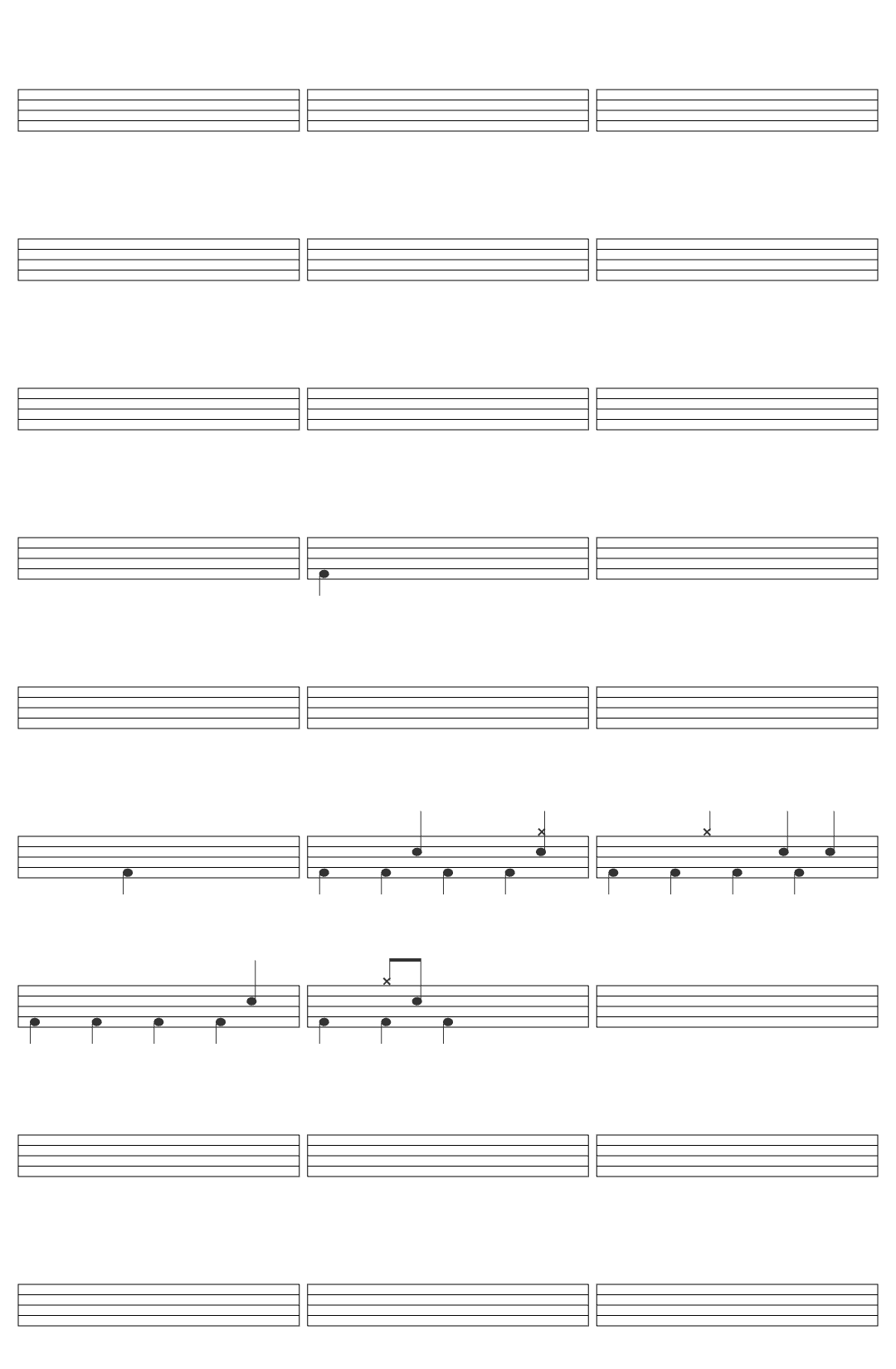 Billie Eilish Billie Eilish - Bellyache (Official Music Video) drum sheet