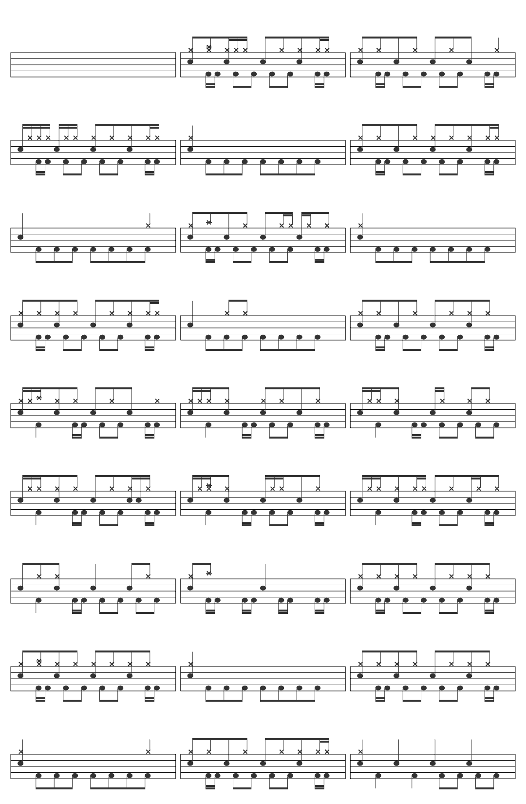 Green Day   Green Day - American Idiot (Official Audio) drum sheet