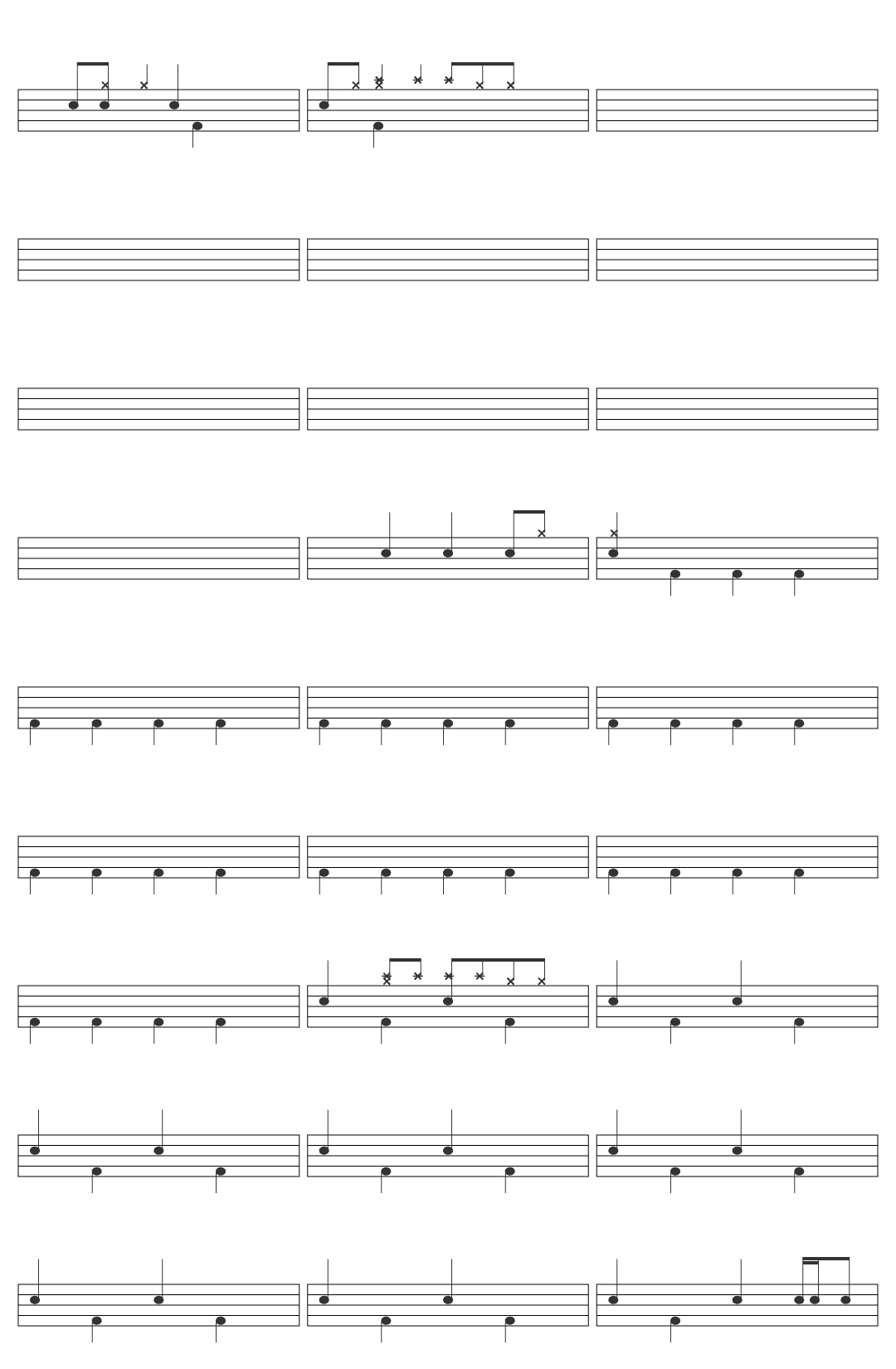 scrapbooking KPop Demon Hunters Huntrix How It's Done (HUNTR/X) 케이팝 데몬 헌터스 헌트릭스 다꾸 Journaling drum sheet