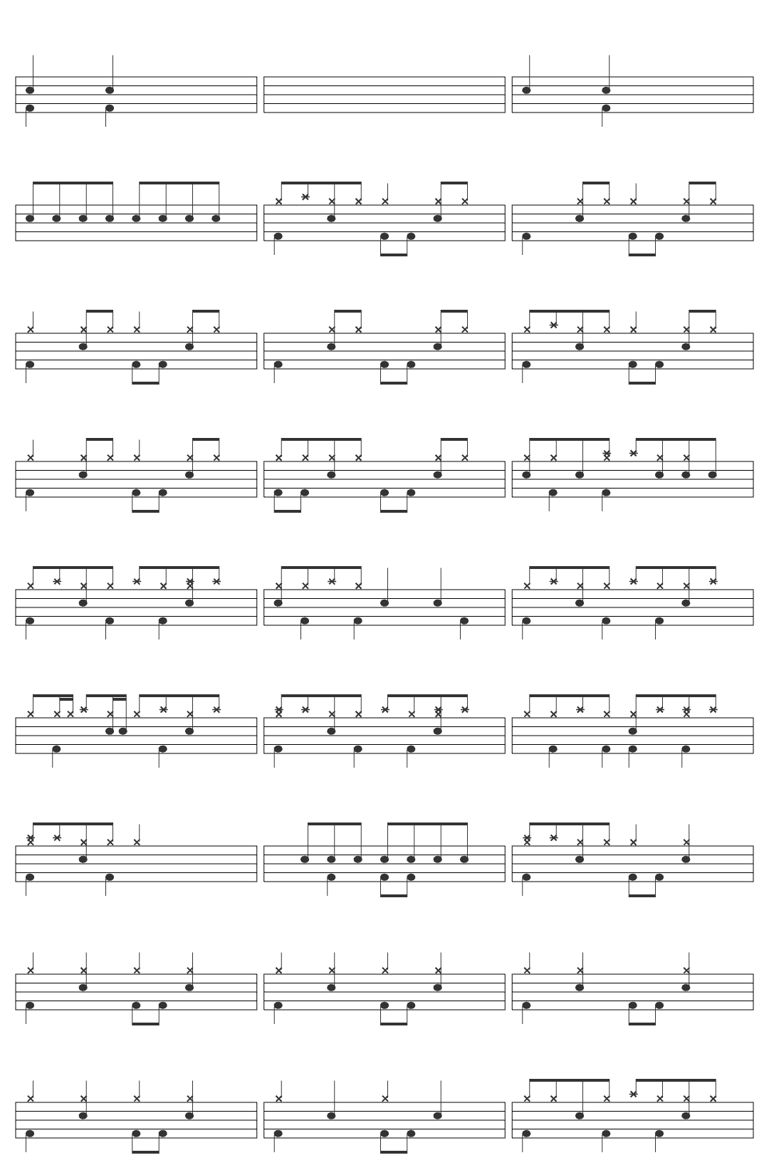 沙理戰-MAD·AMV G 機動新世紀ガンダムX OP2 Resolution 中日字幕  (回憶系列#210) drum sheet