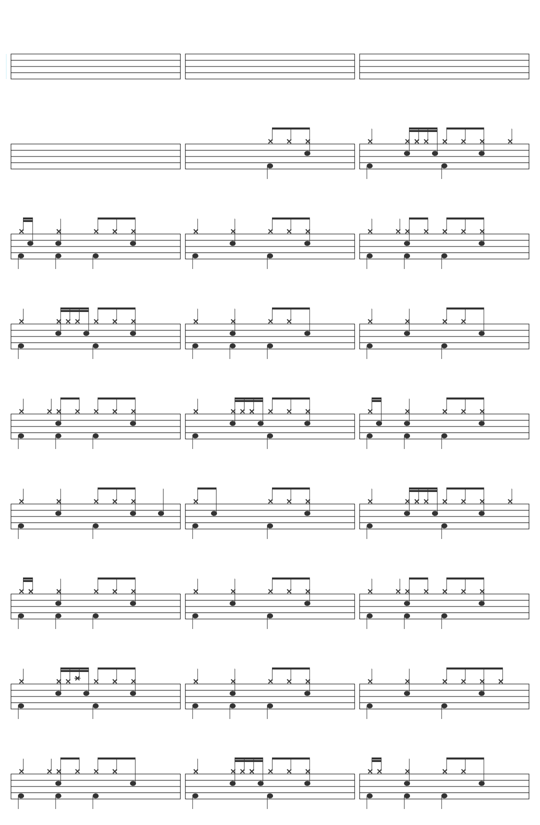 The Vibe Guide Justin Bieber - Peaches (Lyrics) ft. Daniel Caesar, Giveon drum sheet