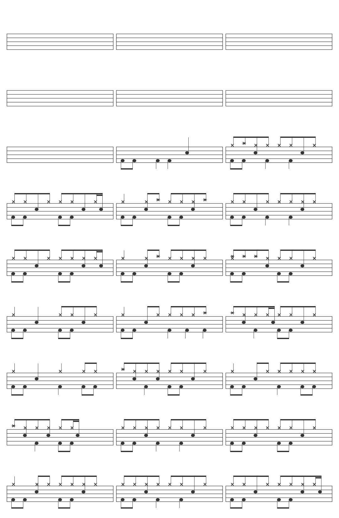 Kansas Kansas - Carry On Wayward Son (Official Audio) drum sheet