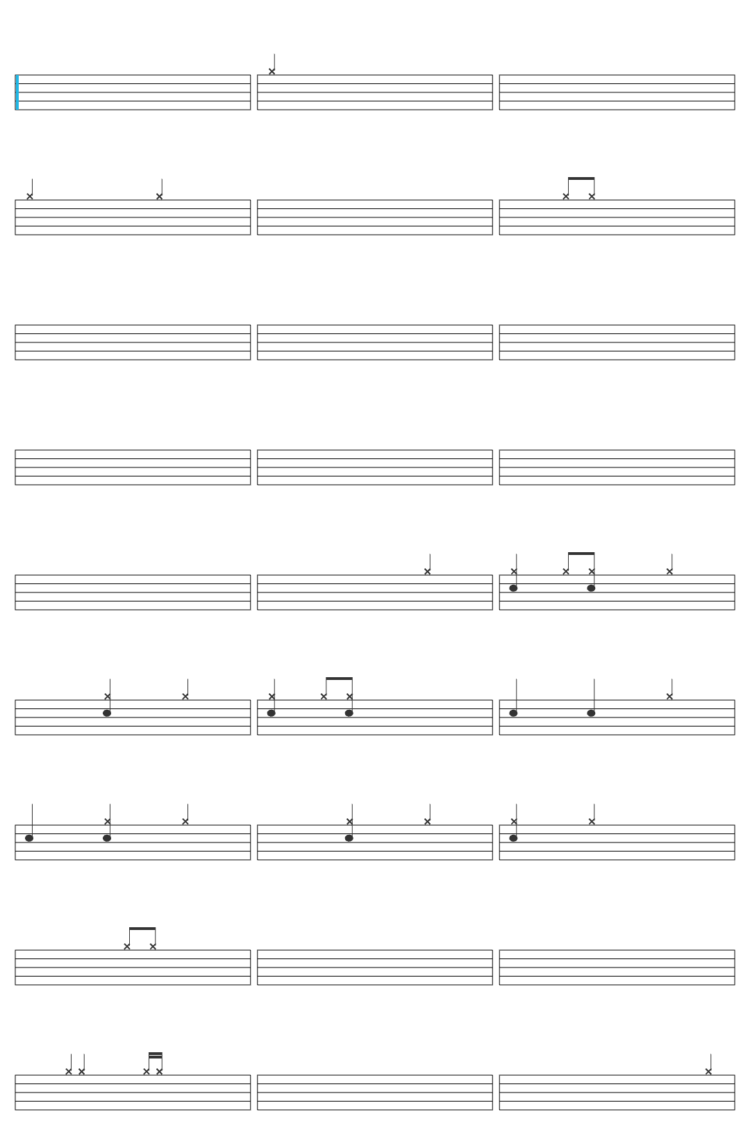 Bibi 비비 (BIBI) - 책방오빠 문학소녀 (Scott and Zelda) LIVE M/V drum sheet