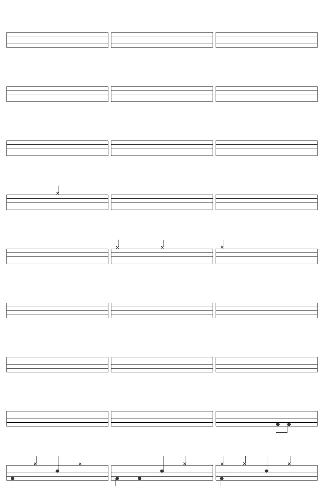 John Lennon Imagine - Ultimate Mix drum sheet