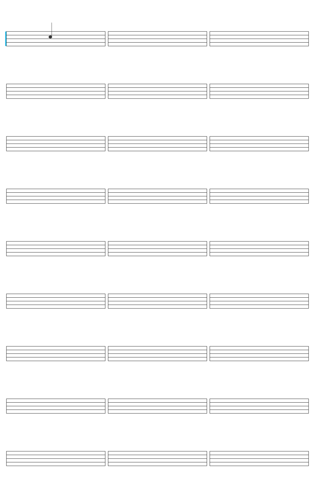 Sumerian BAD OMENS - Specter (Official Music Video) drum sheet