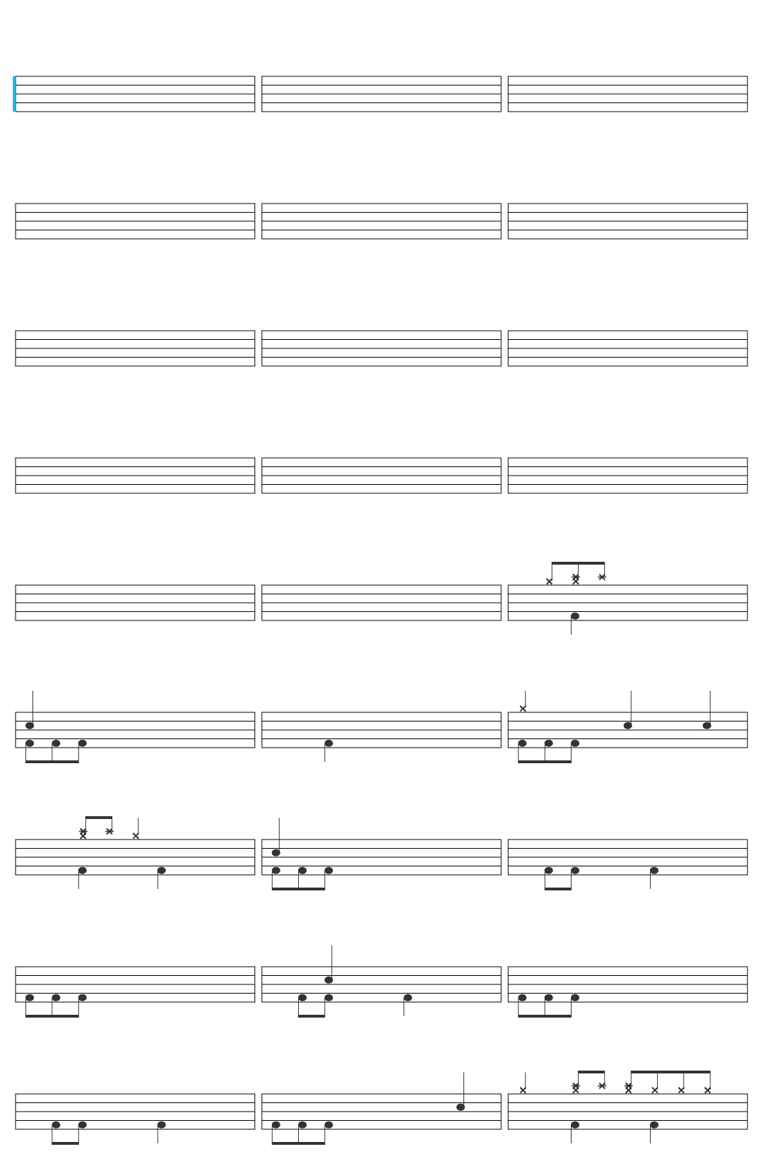 ZARD Kanashii Hodo Anata ga Suki drum sheet