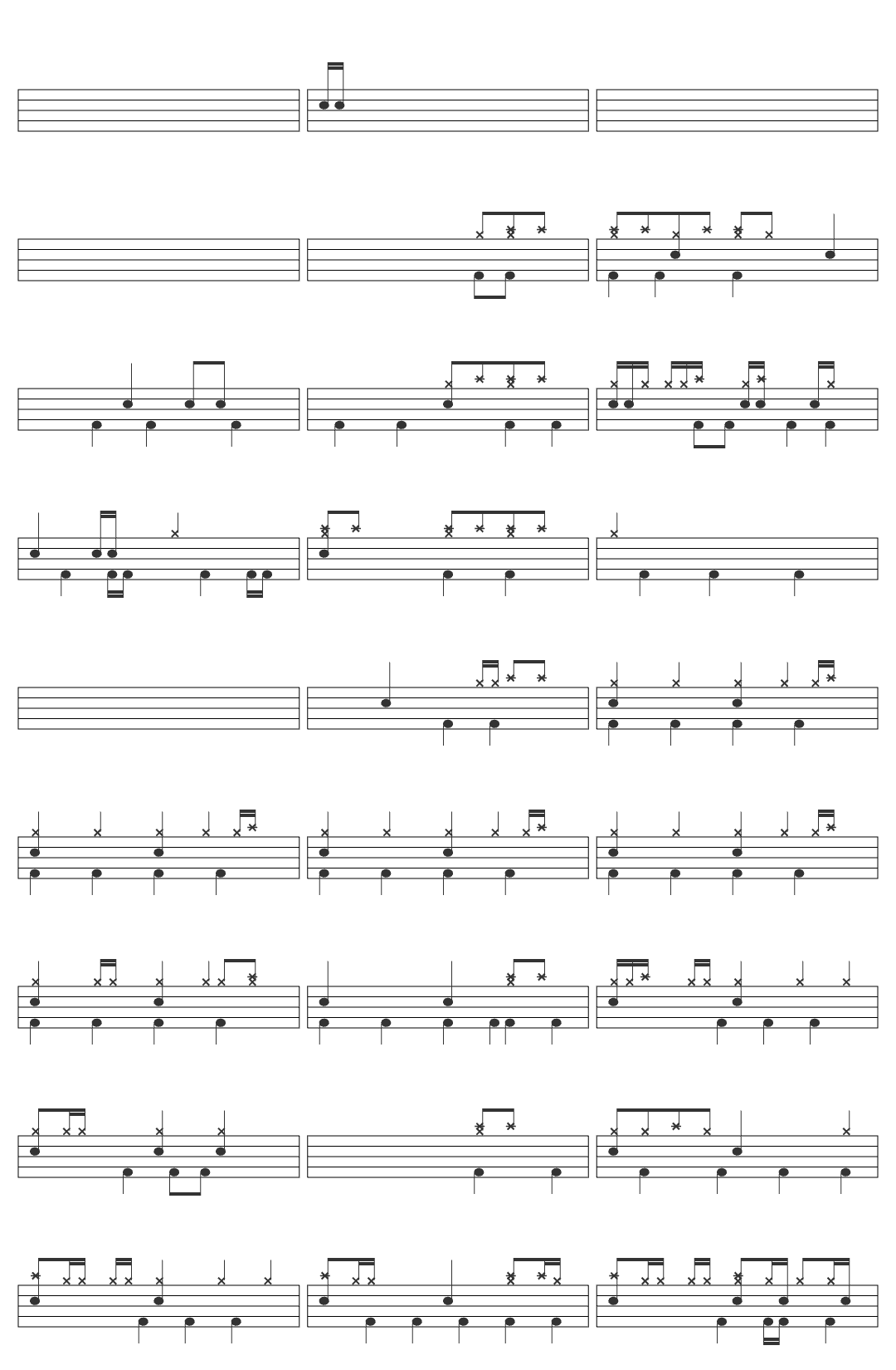 Ariana Grande Ariana Grande - Into You drum sheet