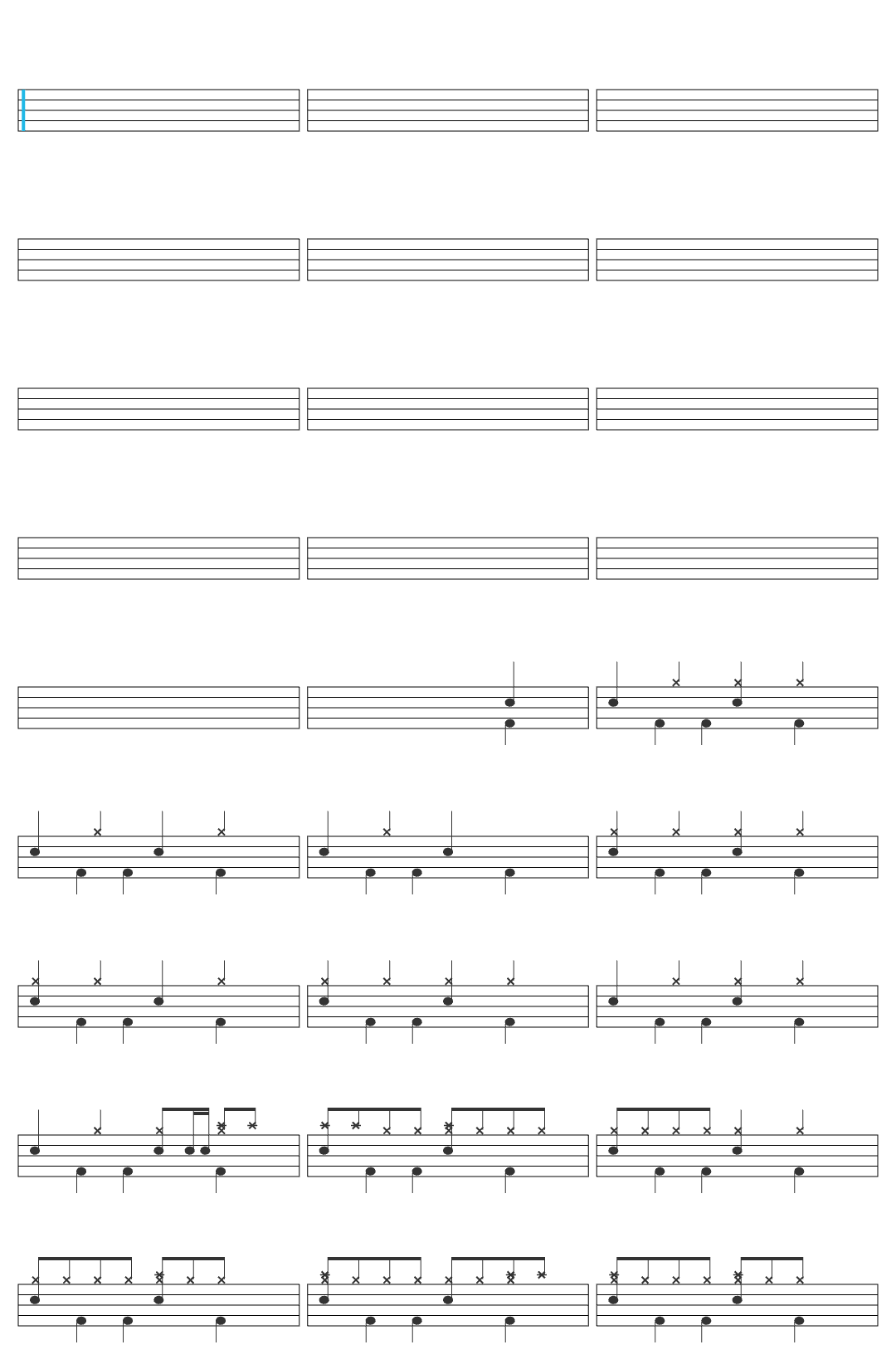The Fray The Fray - How To Save A Life drum sheet