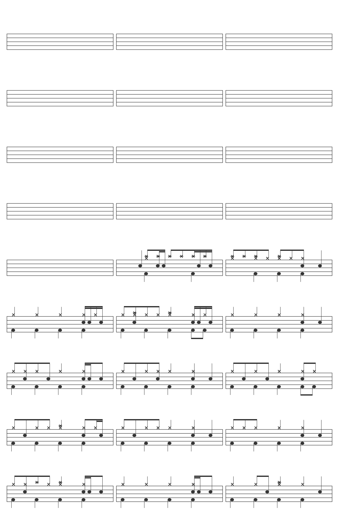 Sumo Mula Plateada (Official Audio) drum sheet