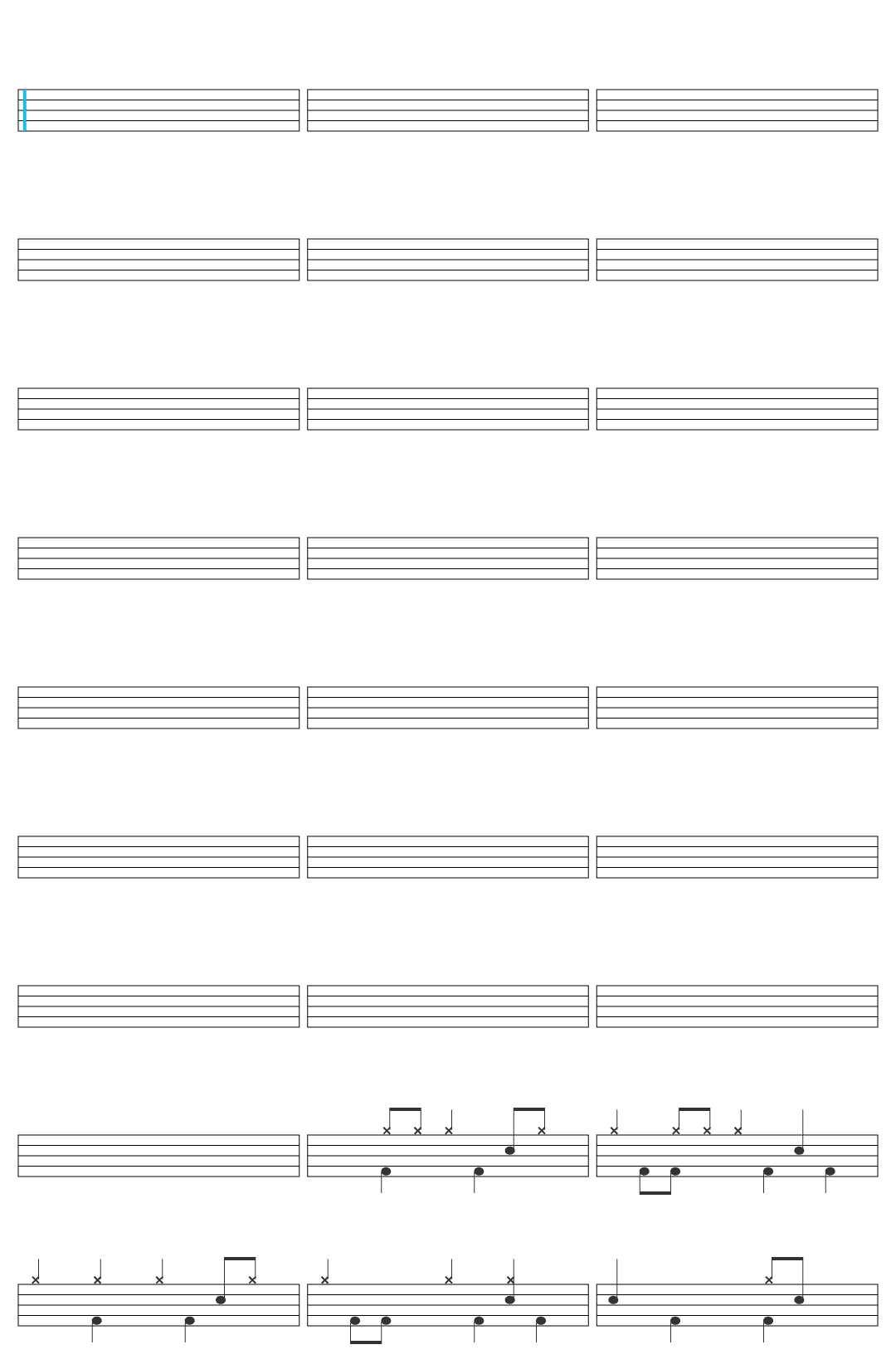 Soulfly Demonized drum sheet