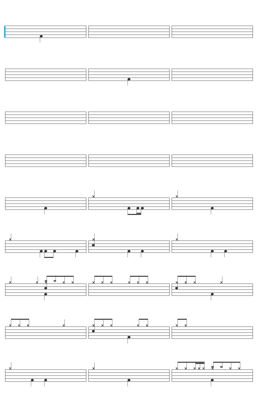 Elevation Worship Praise (feat. Brandon Lake, Chris Brown & Chandler Moore) | Elevation Worship-v2 drum sheet