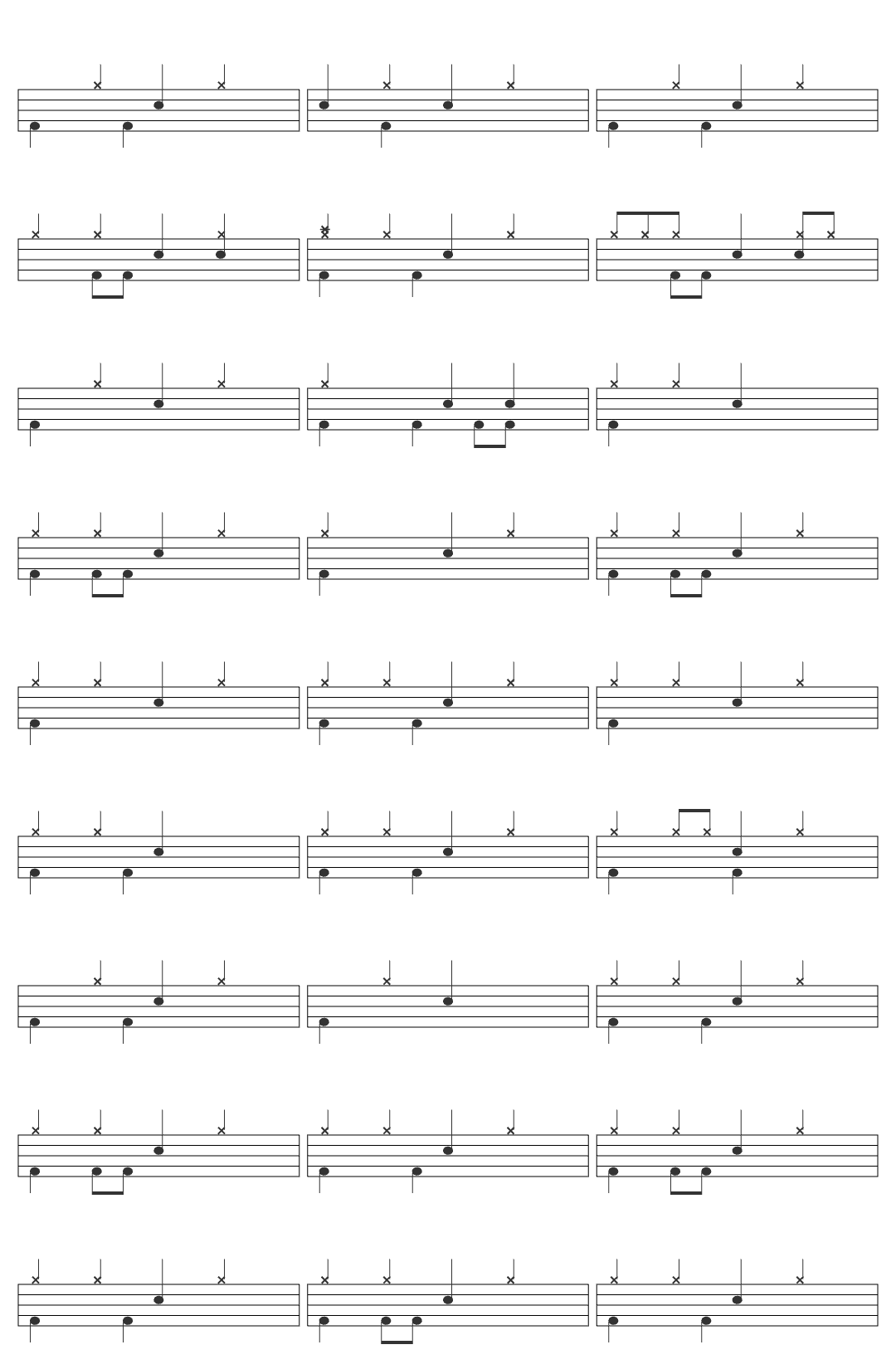 When I Get My Hands On You Lyrics by Bob Dylan & Vocals by Marcus Mumford drum sheet