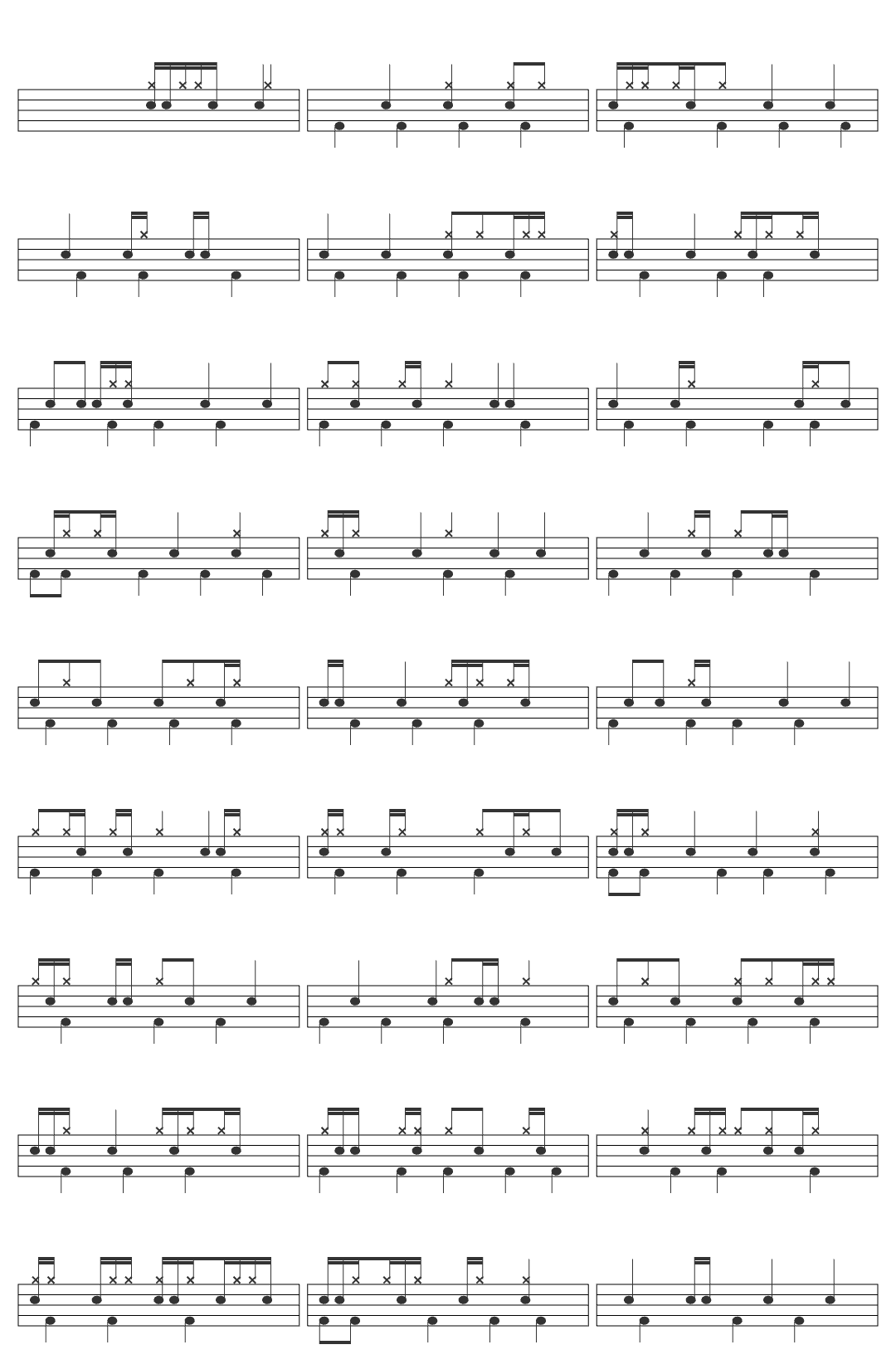 officialtf2wiki Team Fortress 2 Soundtrack | Intruder Alert drum sheet