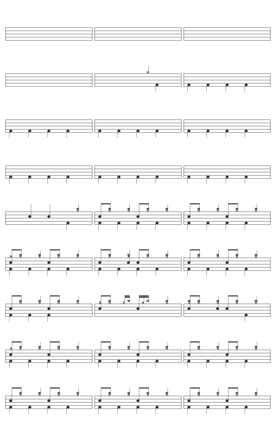 Roxy Dekker Roxy Dekker - Satisfyer drum sheet