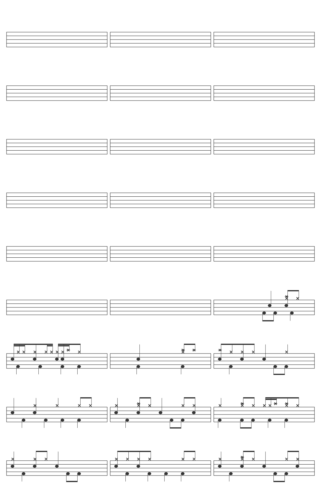 7clouds Lady Gaga, Bruno Mars - Die With A Smile (Lyrics) drum sheet