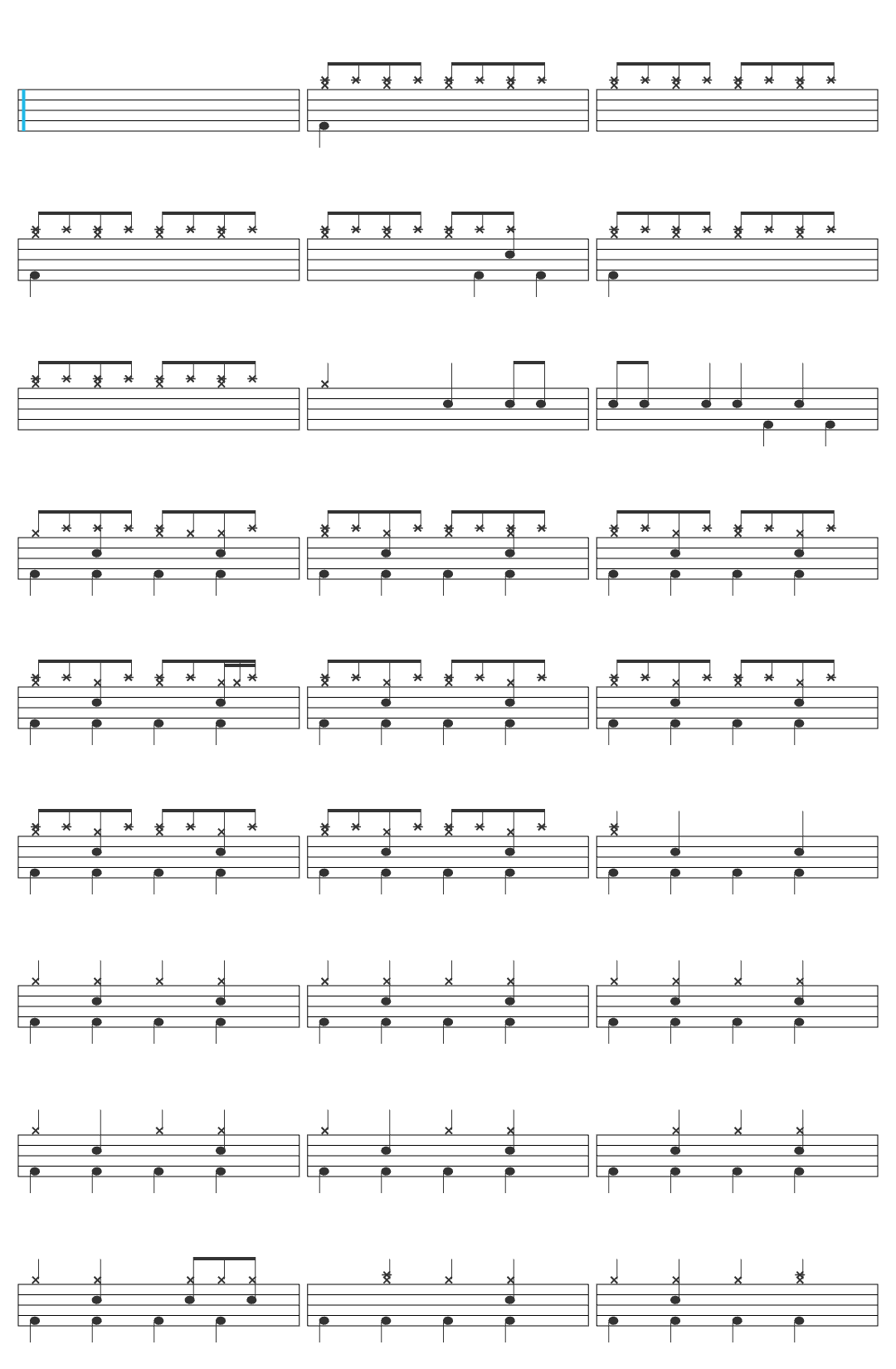 Zhadan i Sobaky 300 китайців drum sheet