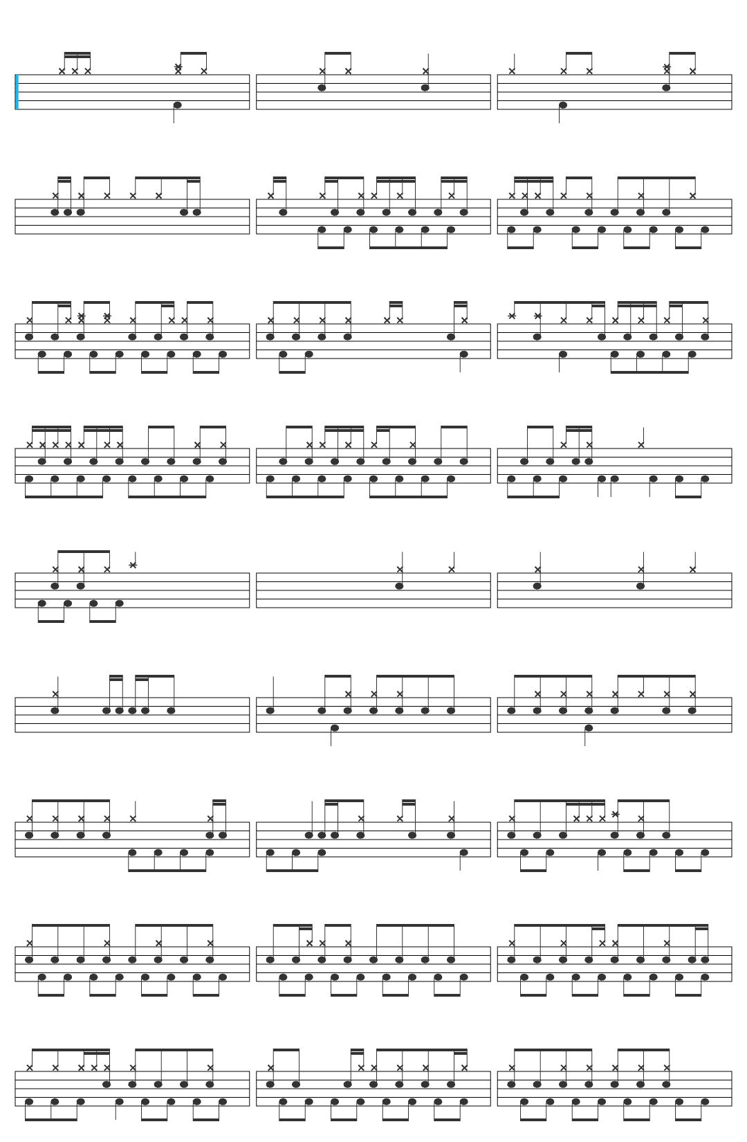 Roadrunner Records DragonForce - Heroes Of Our Time [OFFICIAL VIDEO] drum sheet