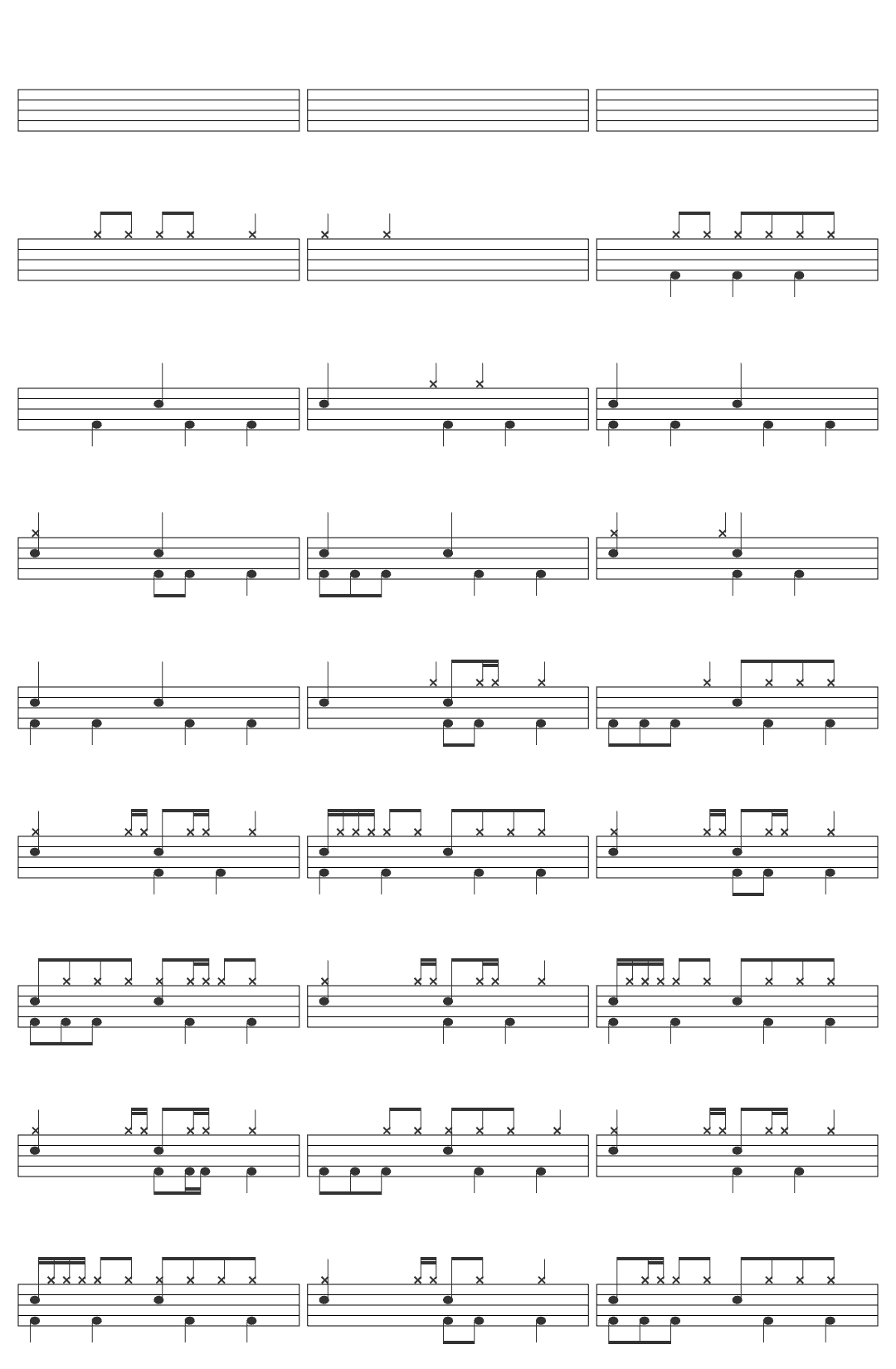 Maya m-flo m-flo loves Maya / “HyperNova” Official Visualizer drum sheet