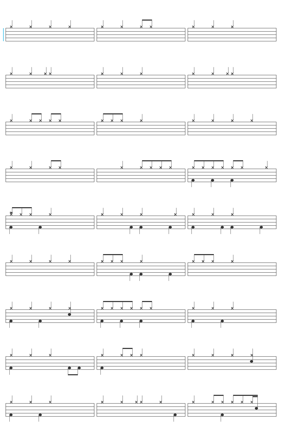 Super Simple Songs - Kids Songs Up On The Housetop | Kids Songs | Super Simple Songs drum sheet