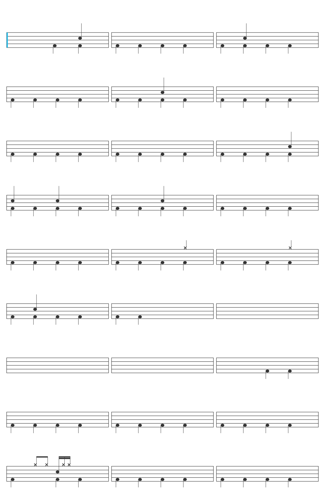Polk County Pagan Market Witch Please drum sheet