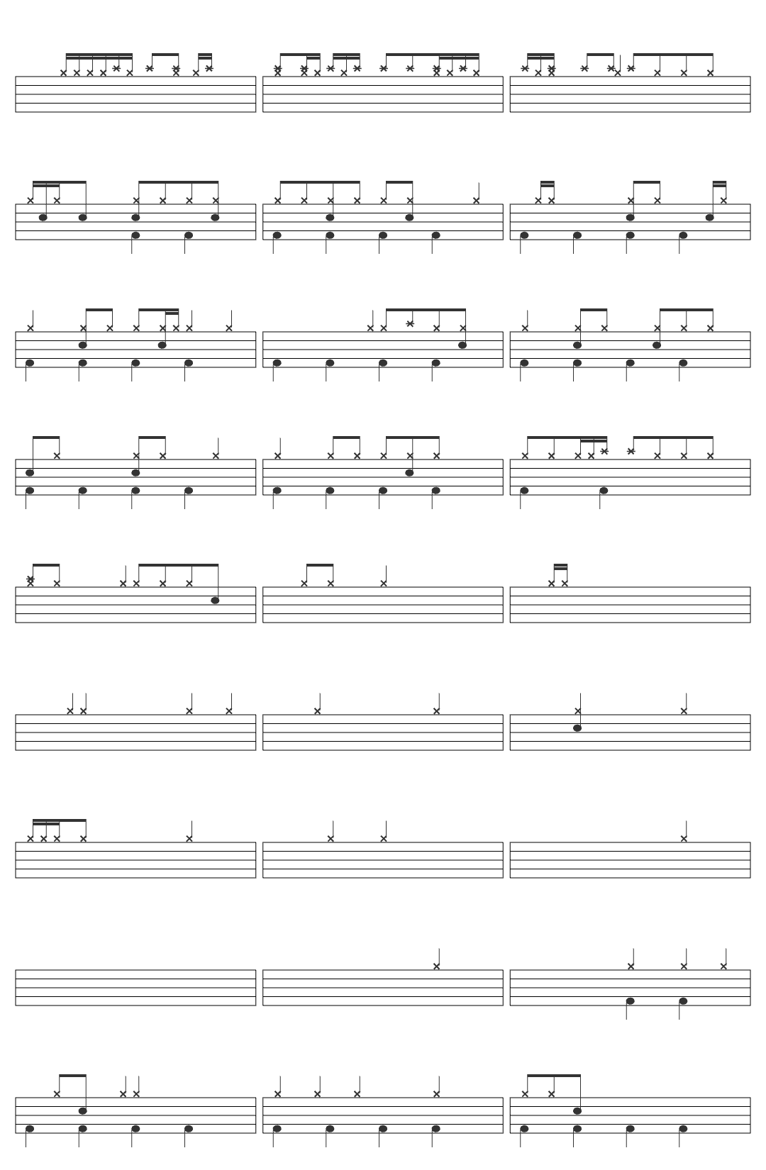 TaRanda Greene He's Been Faithful (feat. The Brooklyn Tabernacle Choir) - Live drum sheet
