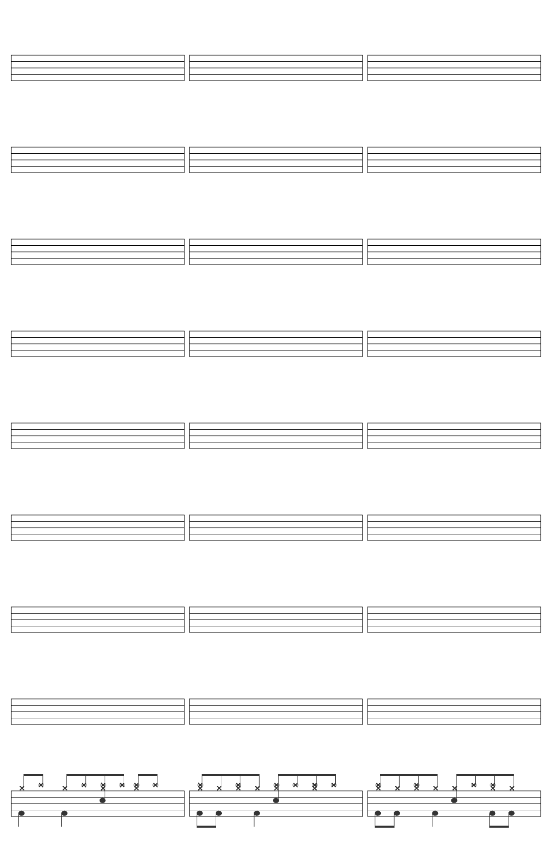 System of a Down System Of A Down - Spiders drum sheet