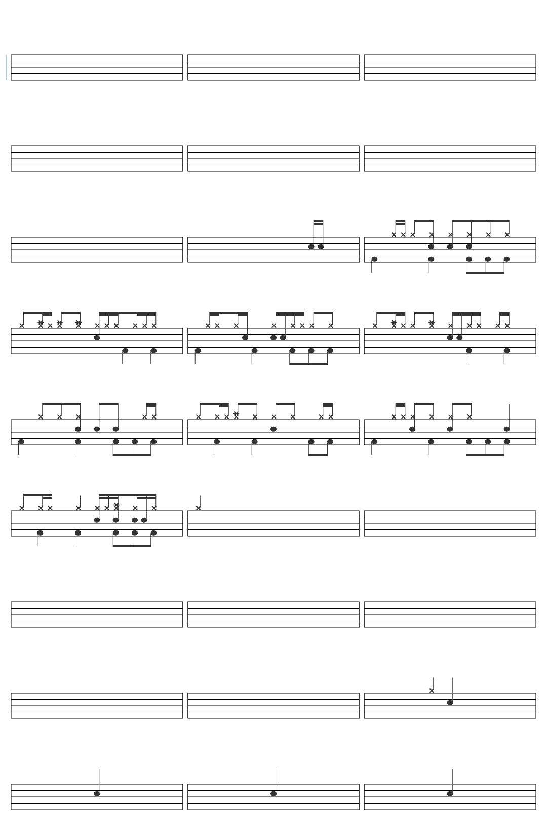 chilltracks Surfaces - Sunday Best (Lyrics)  drum sheet