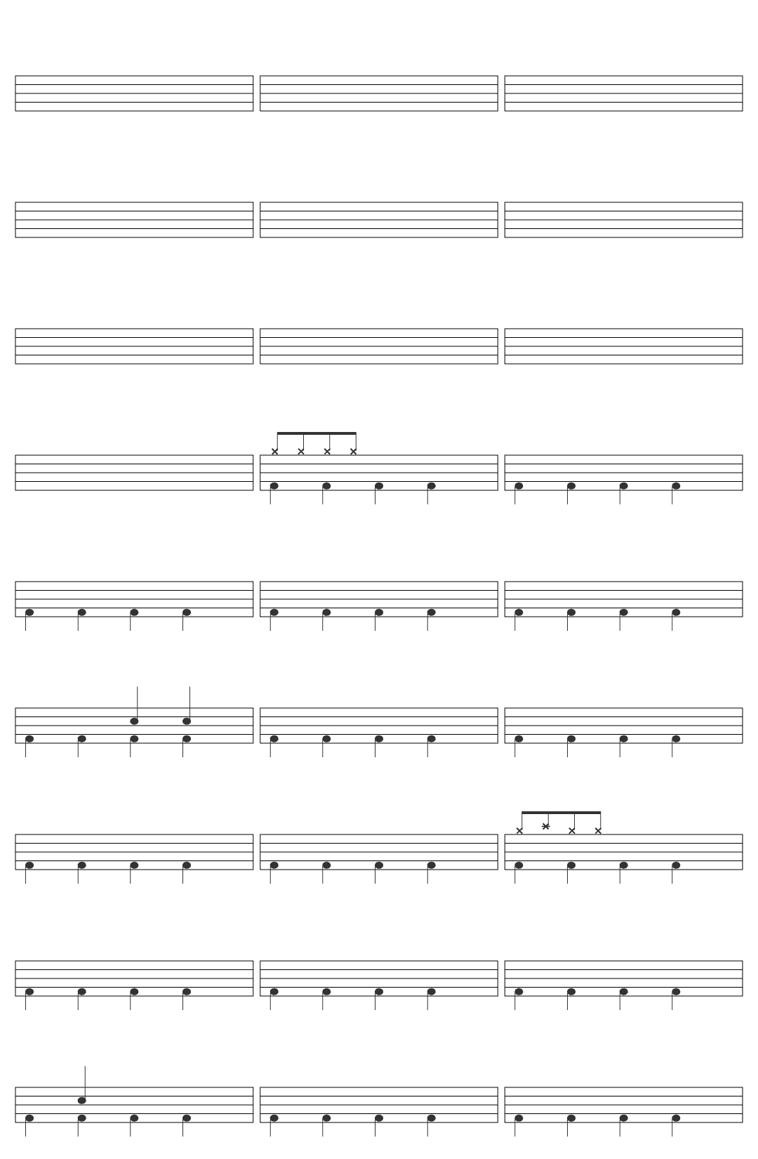 InsideOutMusicTV HAKEN - Invasion (OFFICIAL VIDEO) drum sheet