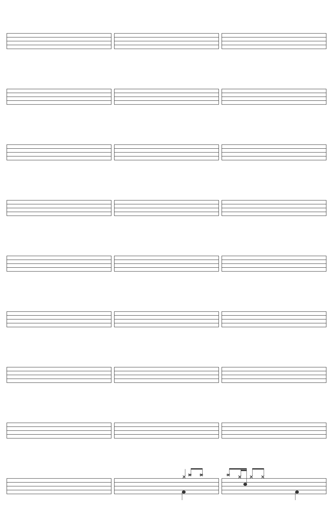 Miley Cyrus Miley Cyrus - Wrecking Ball X Nothing Compares 2 U (From ATTENTION: MILEY LIVE) drum sheet
