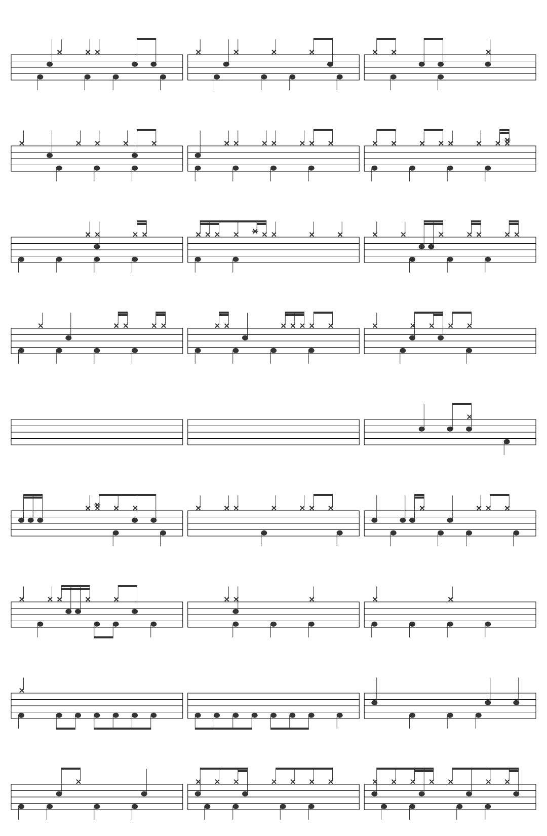 Lincoln Goines Robby Ameen Yo Me Songo + Drums drum sheet