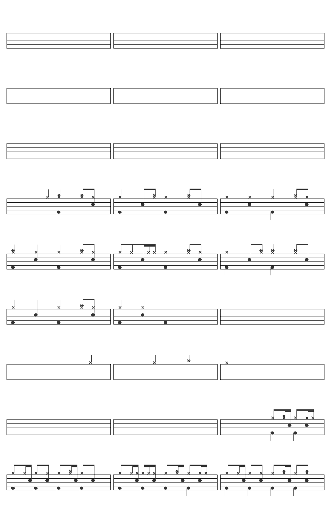 Dulquer Salmaan Lokah Chapter 1: Chandra | Trailer | Kalyani | Naslen | Dominic Arun | Nimish Ravi drum sheet