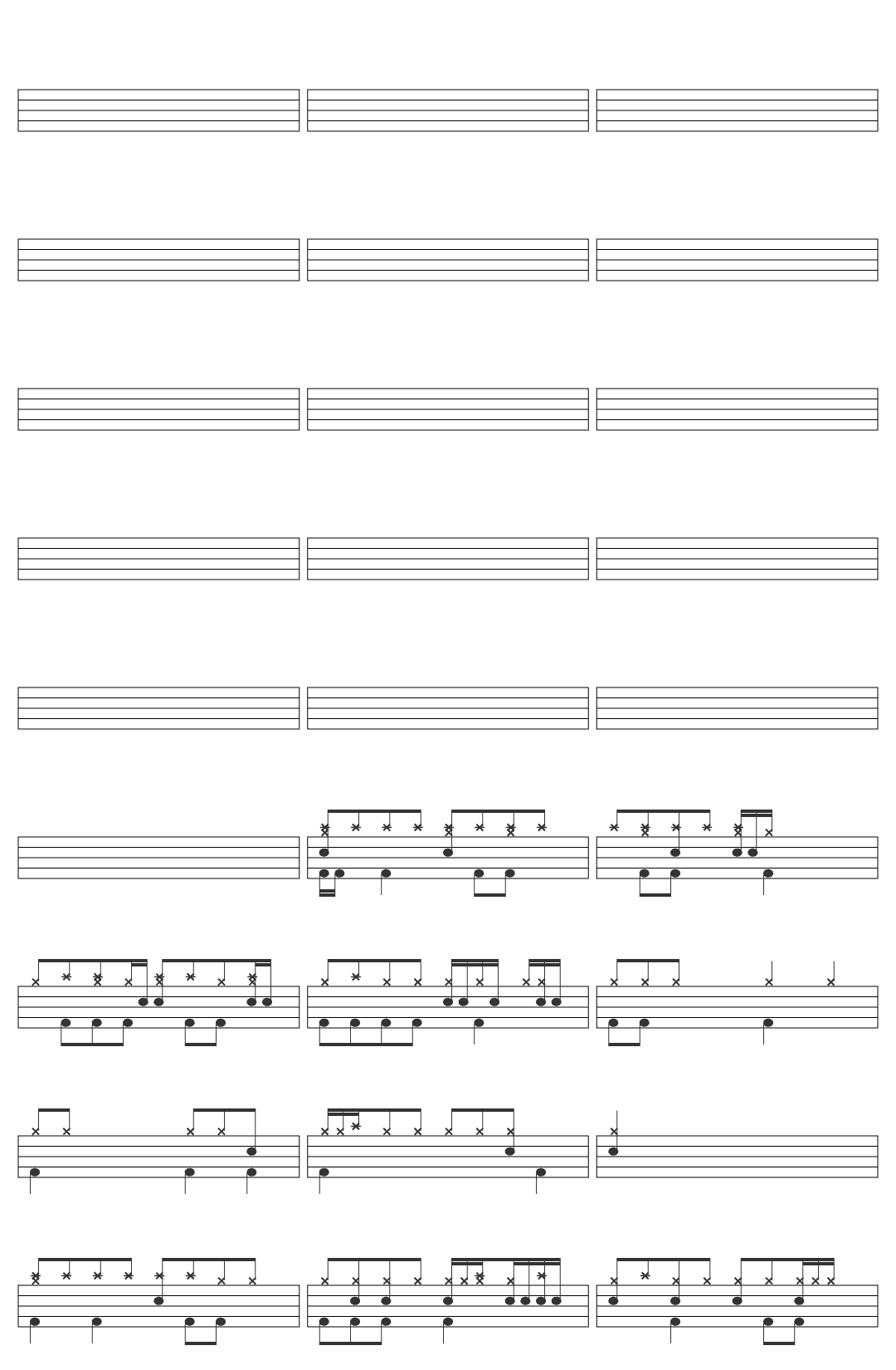 Arising Empire LANDMVRKS Lost In A Wave OFFICIAL VIDEO drum sheet