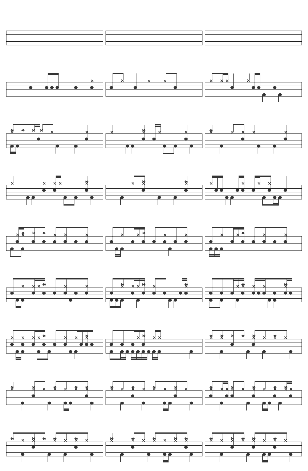 tripleS official tripleS트리플에스 msnz zenith ‘Q&A’ drum sheet