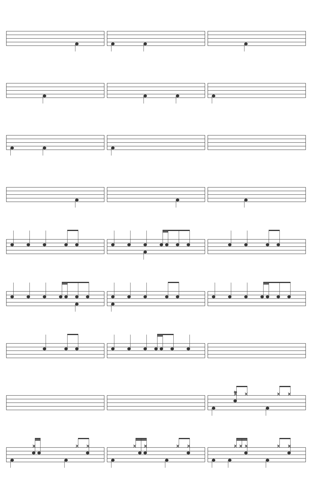 Fueled By Ramen Fun.: We Are Young ft. Janelle Monáe [OFFICIAL VIDEO] drum sheet