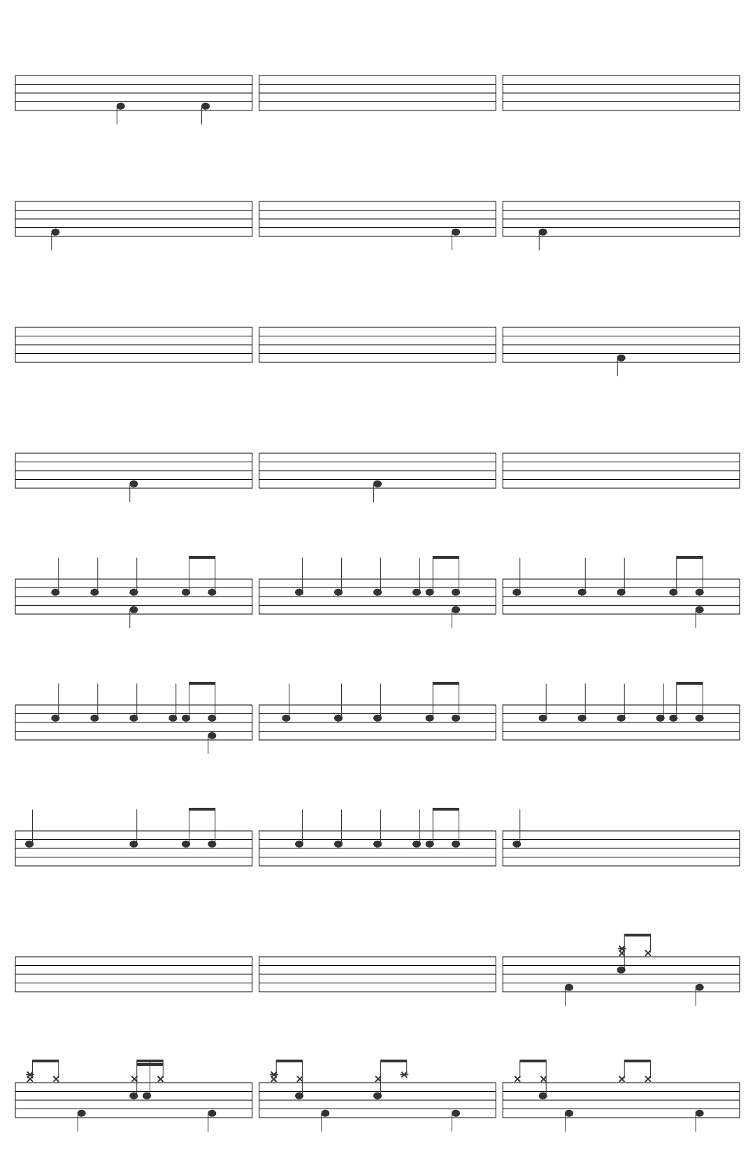 fun. We Are Young feat. Janelle Monáe drum sheet