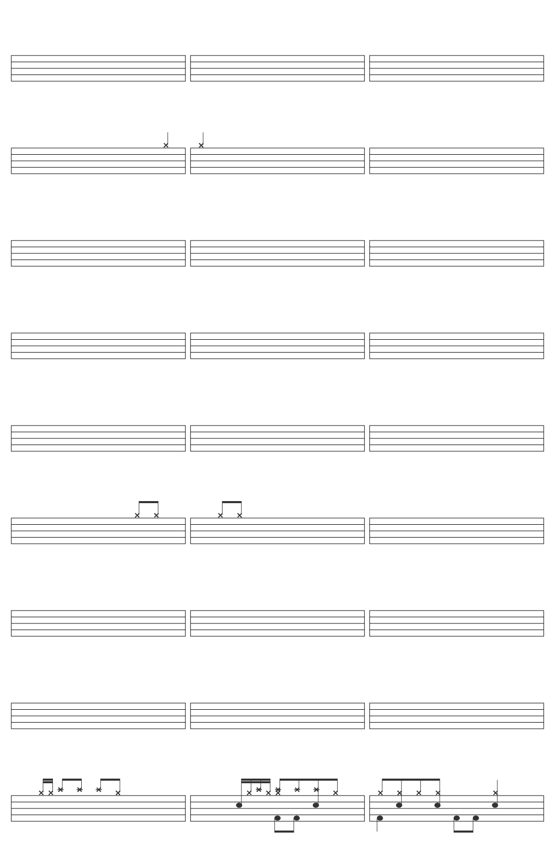 Gaither Vocal Band This Is The Place drum sheet
