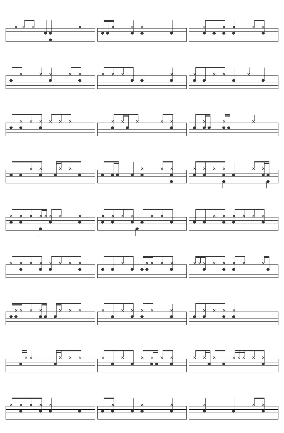 NINTENDO,GAMEFREAK Y POKEMON COMPANY VILLA RAIZ  POKEMON ESMERALDA drum sheet