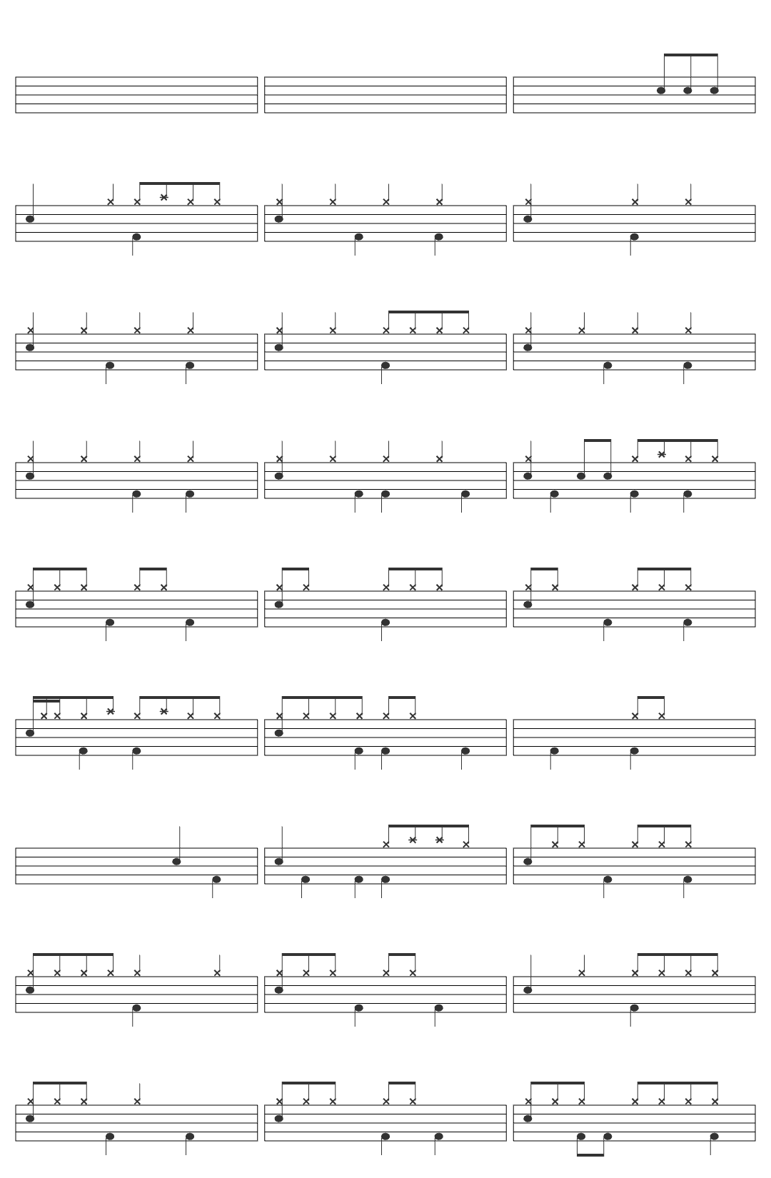 Tere Bina Drum Cover  Tere Bina | Drum Cover  drum sheet