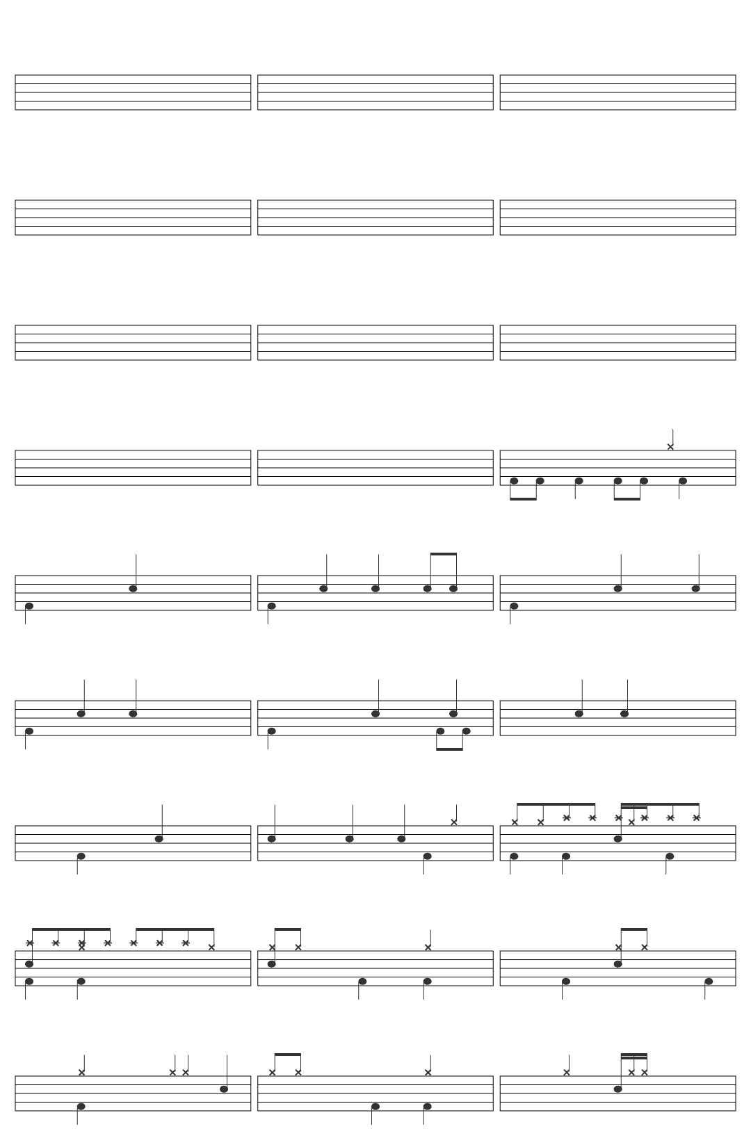 Gila Monster Ohio-v2 drum sheet