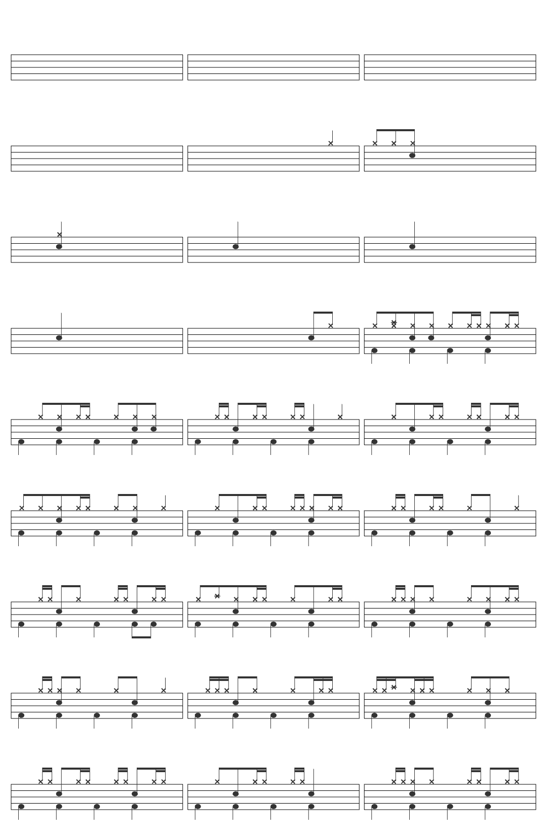 Sachin Jigar Tu Mera Koi Na Hoke Bhi Kuch Laage drum sheet